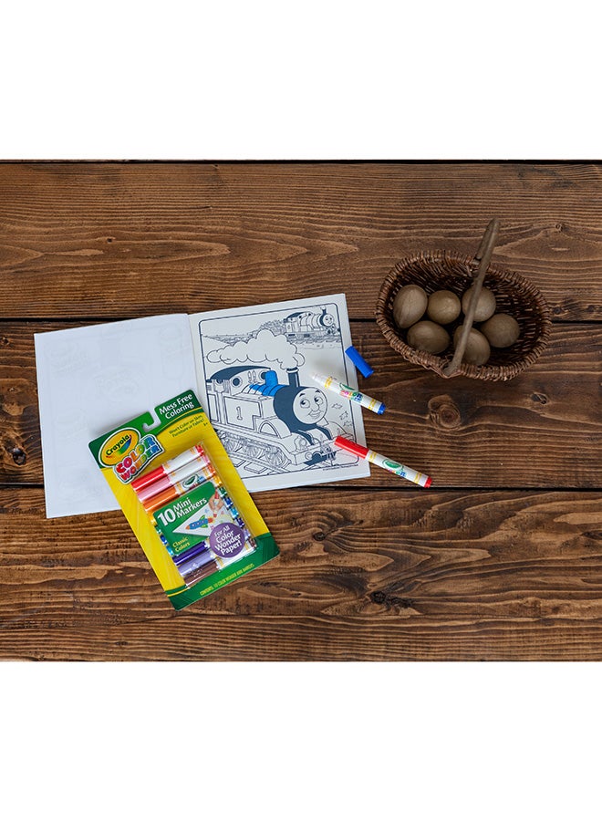 Crayola عالم الألوان، 10 عد سيرمونات مصغرة كلاسيكية، 10 حزمة - Image 1