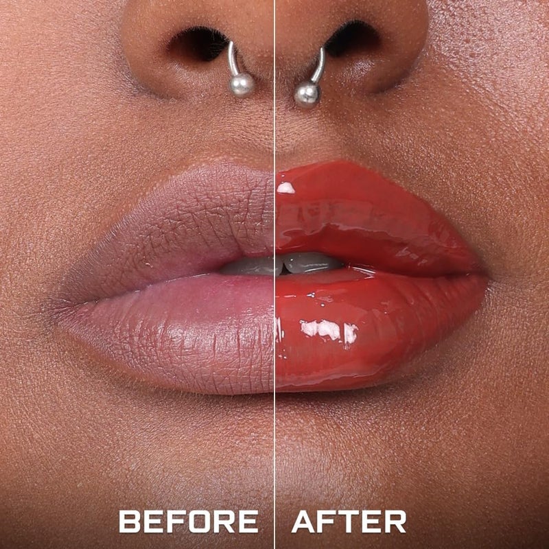 KIRO Ceramide Drip Tinted Lip Glaze - Rich Pecan - Image 2