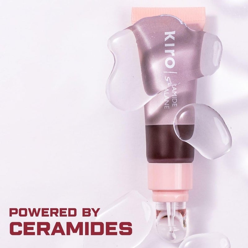 KIRO Ceramide Drip Tinted Lip Glaze - Rich Pecan - Image 5