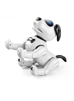 Generic JJRC Children's Intelligent Remote Control Robot Stunt Voice Dialogue Gesture Induction Toy Pet Robot Dog Gift-Color:R19 Yellow (English Version)  - Image 5