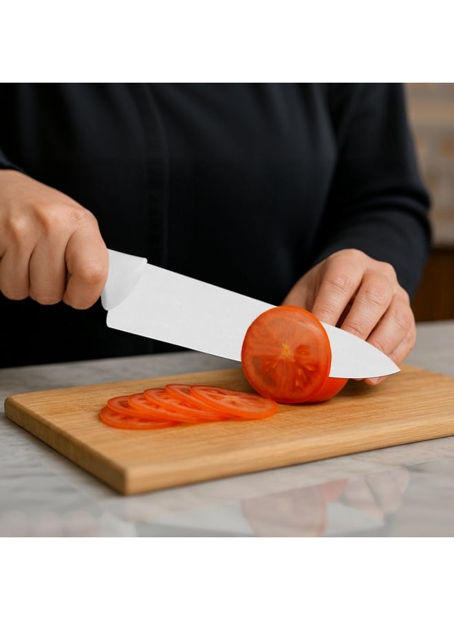 TRAMONTINA TRAMONTINA Meat Knife – 8-Inch Premium Blade – Stainless Steel Construction – Ideal for Carving, Slicing & Heavy-Duty Kitchen Use  - Image 3
