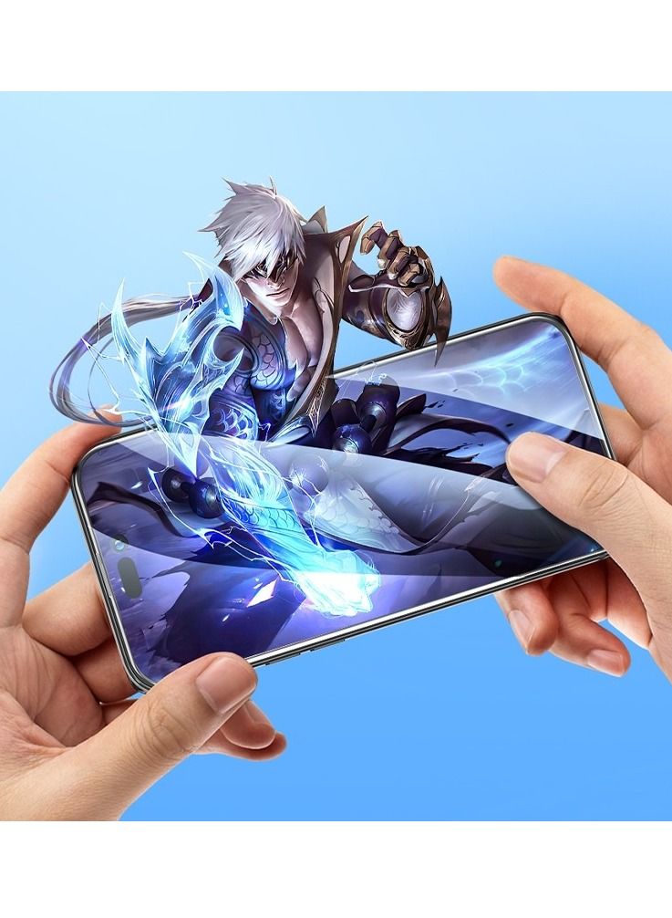 BORTONY iPhone 14 Pro Max 9H Hardness Tempered Glass Screen Protector Bubble Free Ultra HD Case Friendly Full Coverage For Apple iPhone 14 Pro Max 6.7" - Image 4