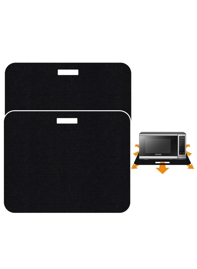 SIUDANGKA Heat Resistant Mat for Air Fryer with Sliding Function, 2 Pcs 15 * 18 in Heat Resistant Pad Caddy Countertop Protector Mat Compatible with Most XL Air Fryer Ninja Air Fryer Micro Wave Oven - Image 1