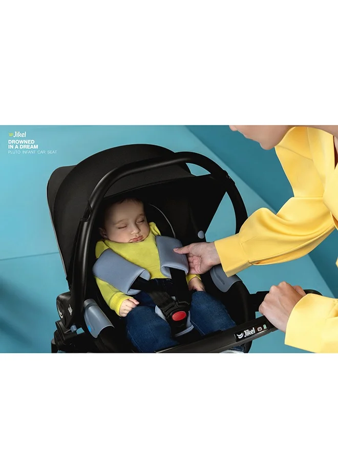 Jikel Pluto Infant Car Seat, Group 0+, 0-13 kg - Black