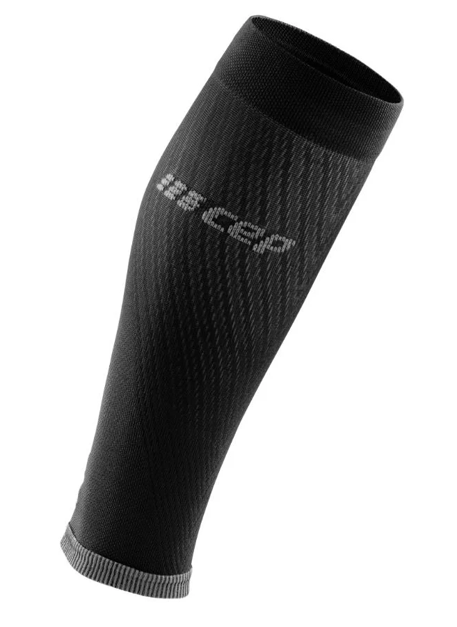 سي إي بي CEP - Ultralight Compression Calf Sleeves Black/Light Grey Women