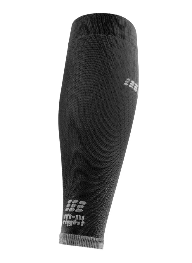 سي إي بي CEP - Ultralight Compression Calf Sleeves Black/Light Grey Women