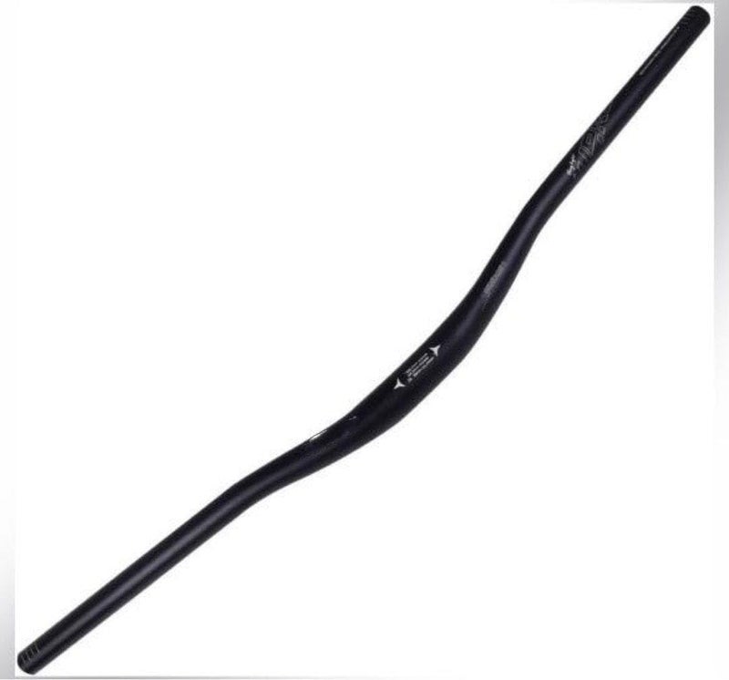 FASTPED Bicycle Handlebar 31.8mm, Aluminum Alloy MTB Handlebar Riser Bar for Mountain Bike 780MM (Handlebar Mountainle Bar Bicycle Cycling Flat Bar 780MM Anodized Handlebar (Black) - Image 1