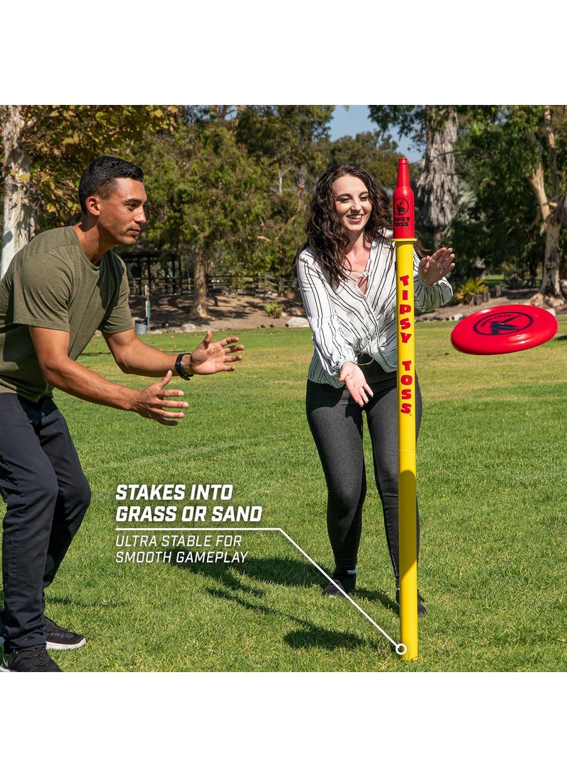 GoSports GoSports Tipsy Toss Game Set  Flying Disc Bottle Drop Yard Game  Choose Pro or Standard  - Image 5