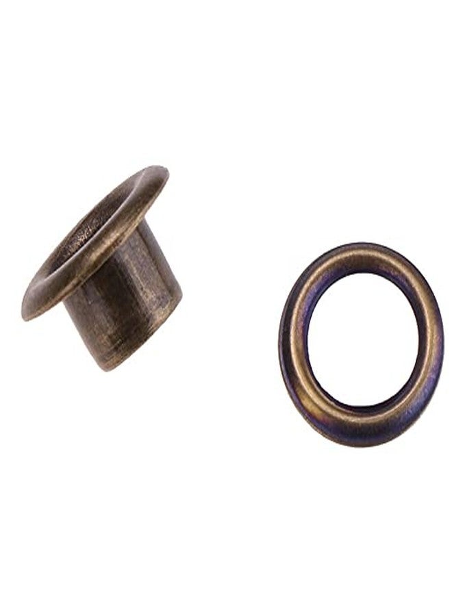 Nimida® Brass Eyelets/Grommets/Rivets with Washers for Leather Craft Scrapbooking DIY Crafts Bags Tarpaulin - Bronze Colour | Outer Size - 13mm (1/2 inch) Inner Size 8 mm | Pack of 50 - Image 5