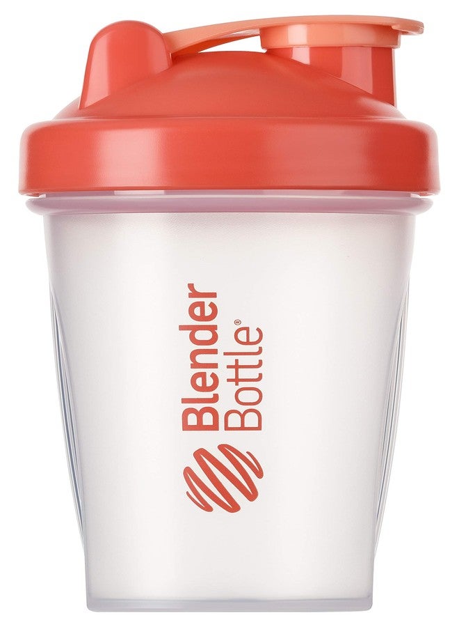 BlenderBottle Classic Shaker Cup/Diet Shaker/Protein Shaker with Blenderball / 590ml - Clear Coral - Image 1