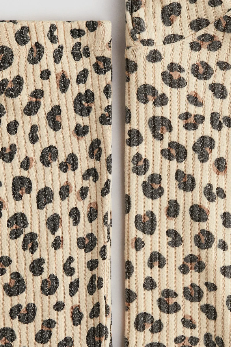 H&M 2-piece brushed rib-knit set