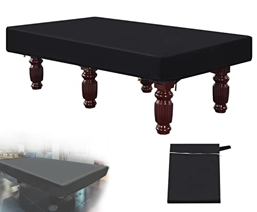 Ruby Q 9 Foot Billiard Pool Table Cover WaterproofTearproof Cover for Pool Table with Storage Bag - Image 1