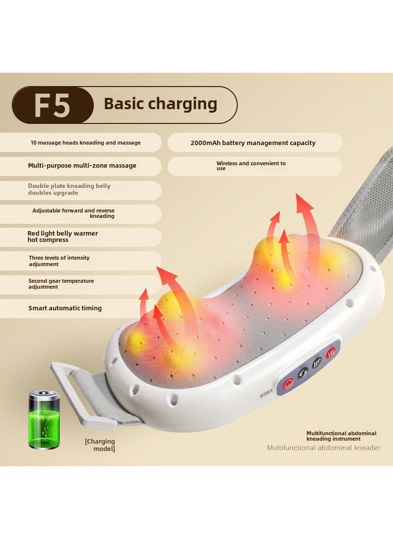 Generic Automatic Belly Massager Heating Waist Belt F5 basic charging model 