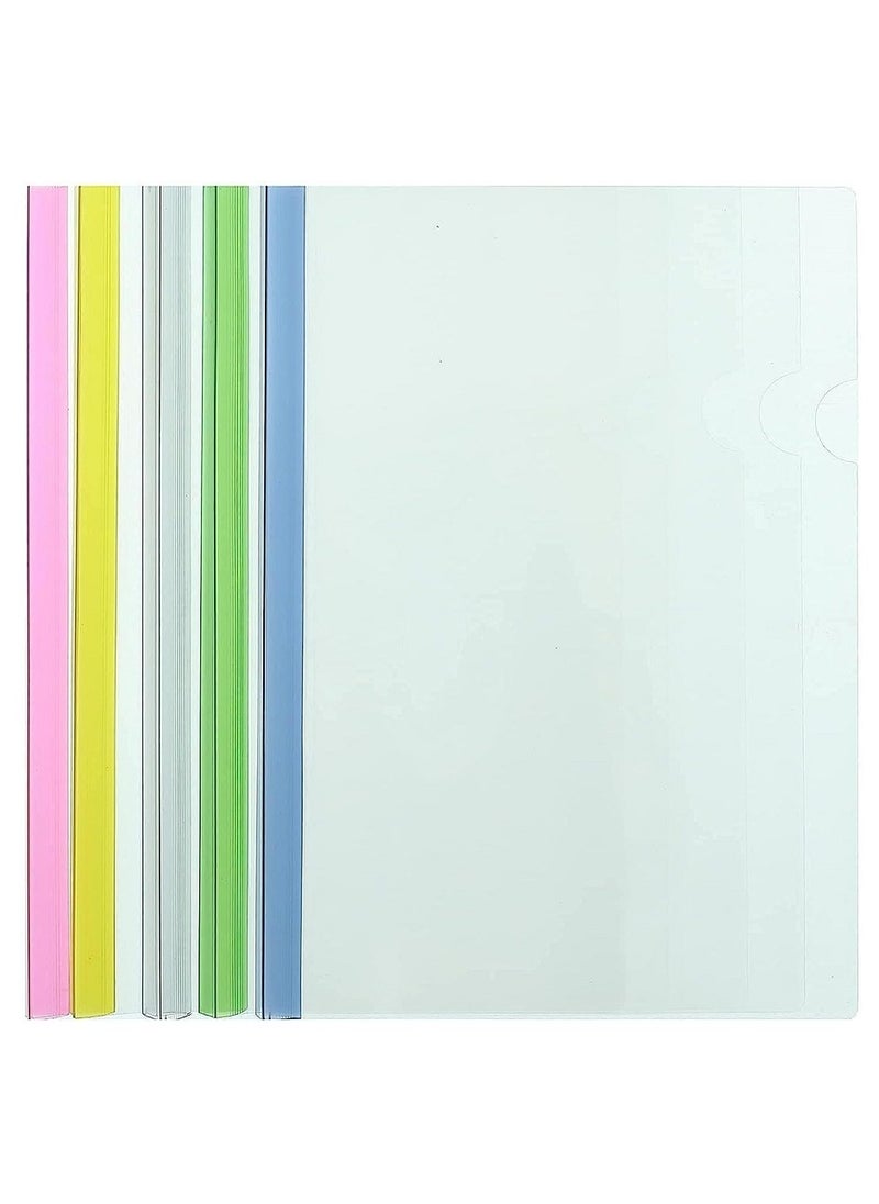 Simba - 10-Piece File Cover For A4 Sheets, Ruler File Multicolour - Image 1