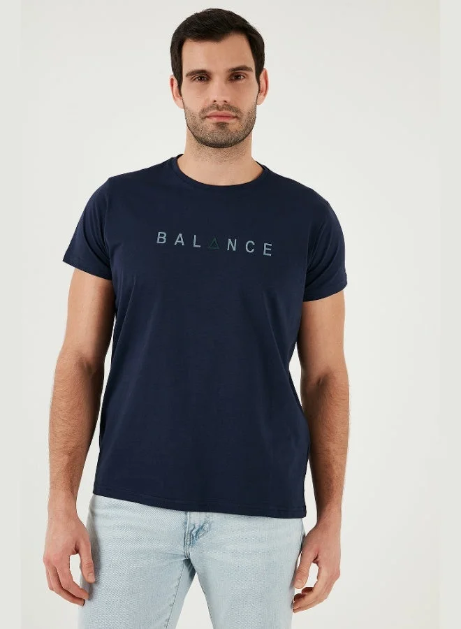 Buratti Cotton Slim Fit Crew Neck T Shirt Men's T SHIRT 541BALANCE