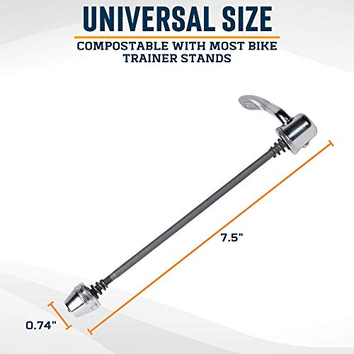 Alpcour Replacement Skewer – Quick Release Rear Wheel Axel Skewer for Road Mountain Bike Trainer – Indoor and Stationary Bicycle Training Replacement Parts and Accessories - Image 3