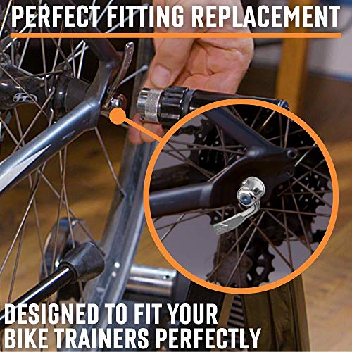 Alpcour Replacement Skewer – Quick Release Rear Wheel Axel Skewer for Road Mountain Bike Trainer – Indoor and Stationary Bicycle Training Replacement Parts and Accessories - Image 5
