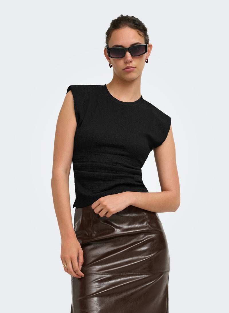 ONLY Casual Short Sleeve Off Shoulder Top - Image 4