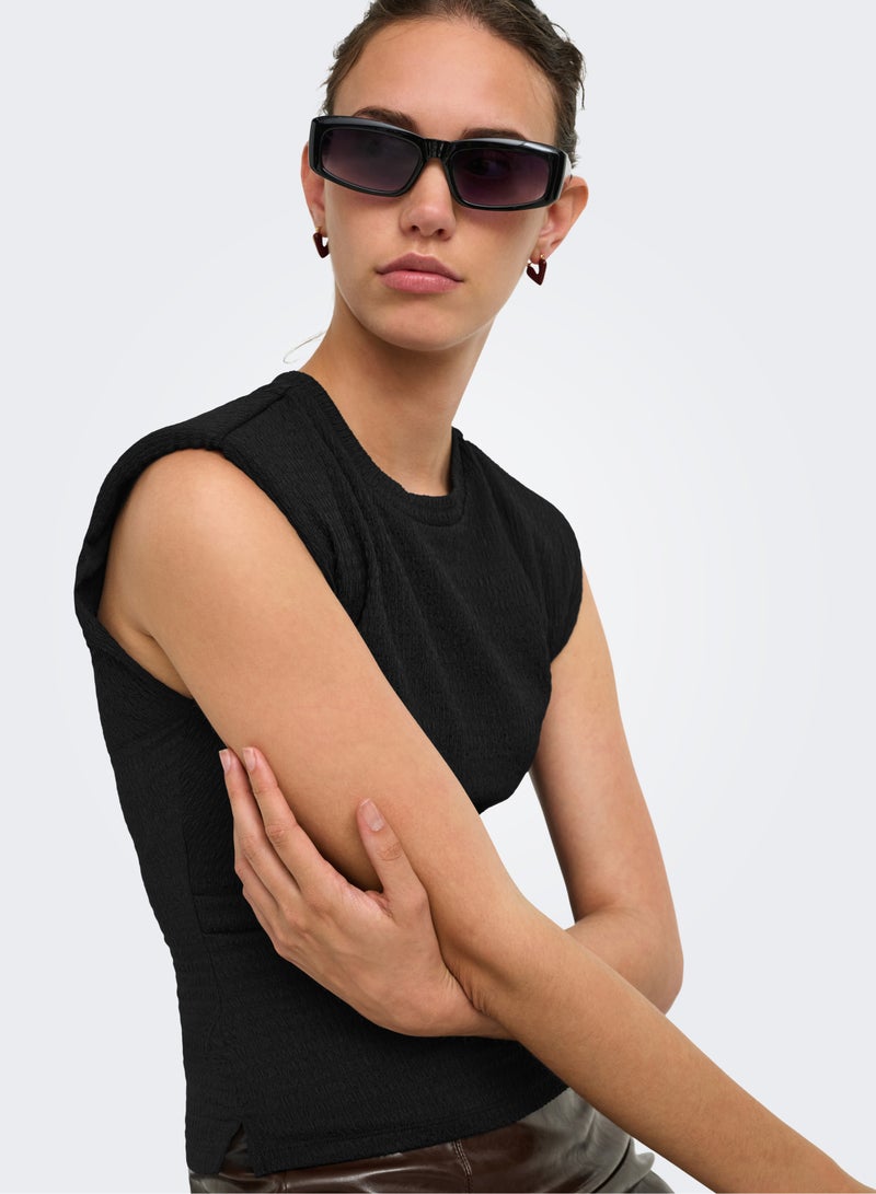 ONLY Casual Short Sleeve Off Shoulder Top - Image 5
