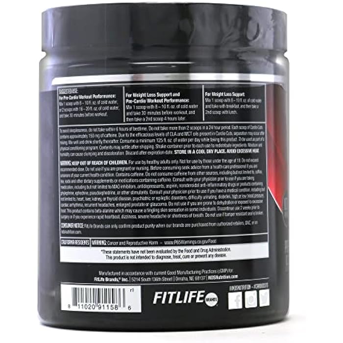 Cardio Cuts Nutrition 4.0 - Cherry Slush - 8.6 Ounce - Image 2