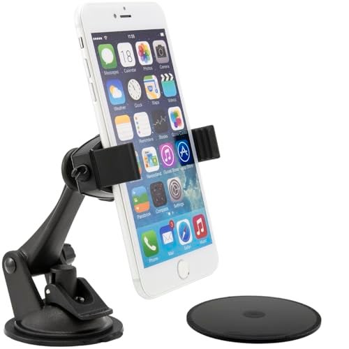 Arkon حامل ARKON Grip 2 للهاتف المحمول | حامل شفط قوي | جاهز لنظام GPS | عرض قابل للتعديل 360° | متوافق مع آيفون، سامسونج، جوجل، هواوي، والمزيد | MG279 - Image 2