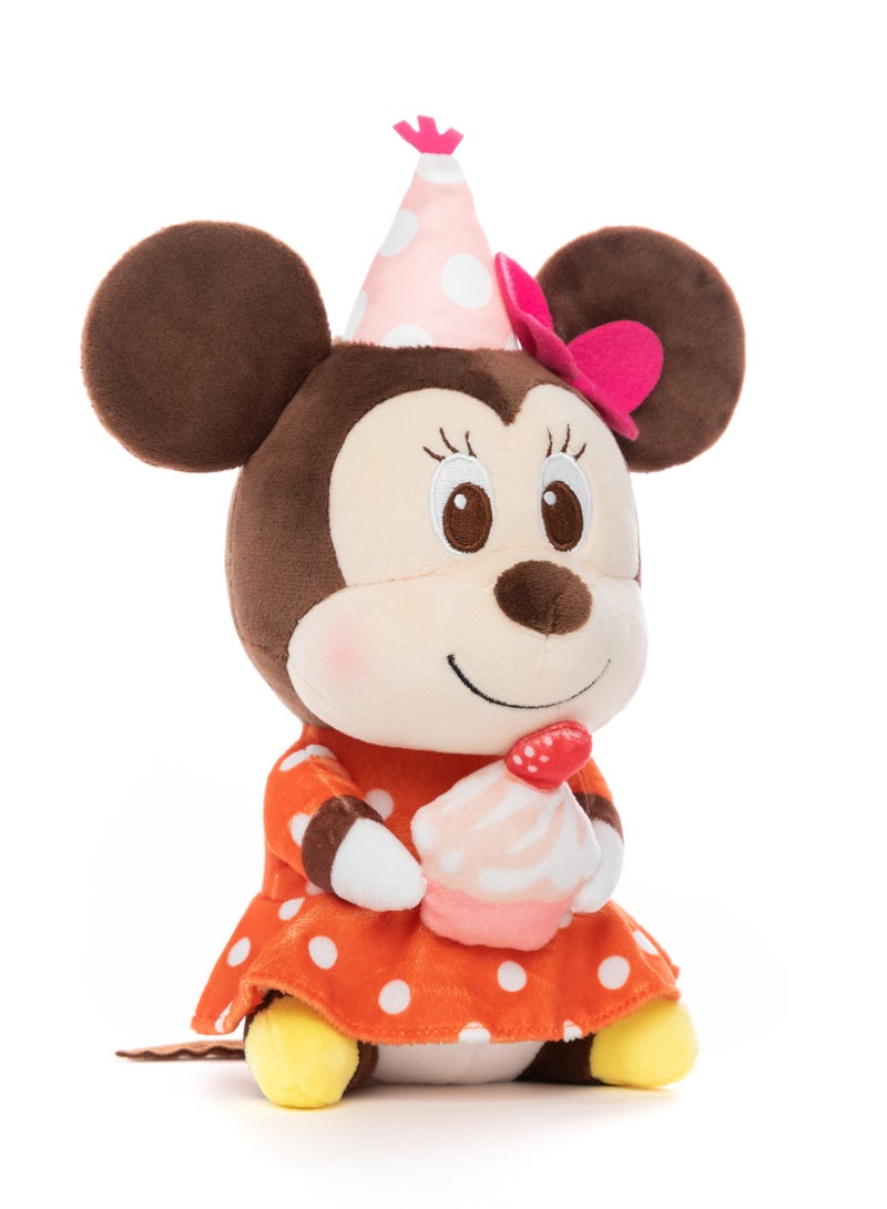 Disney مجموعة ديزني المحشوة ميني احتفال قلوب العشاق 12 بوصة | لعبة ناعمة | ميني ماوس - Image 2