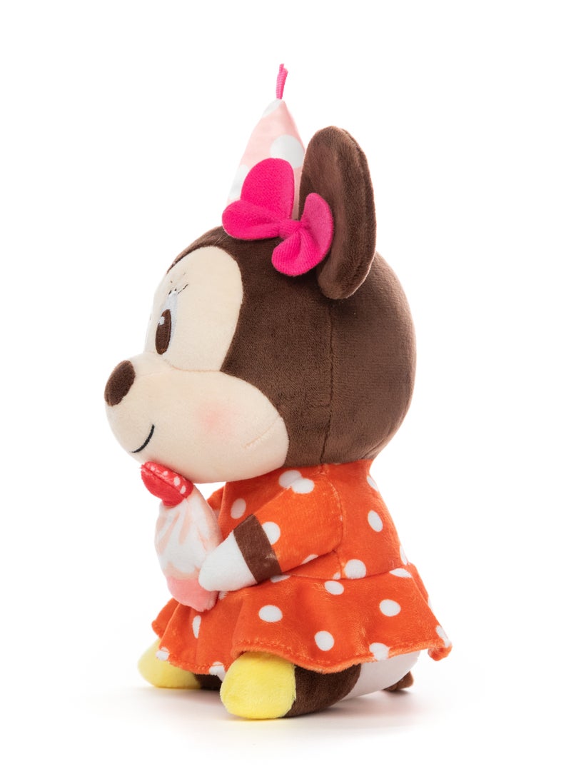 Disney مجموعة ديزني المحشوة ميني احتفال قلوب العشاق 12 بوصة | لعبة ناعمة | ميني ماوس - Image 5