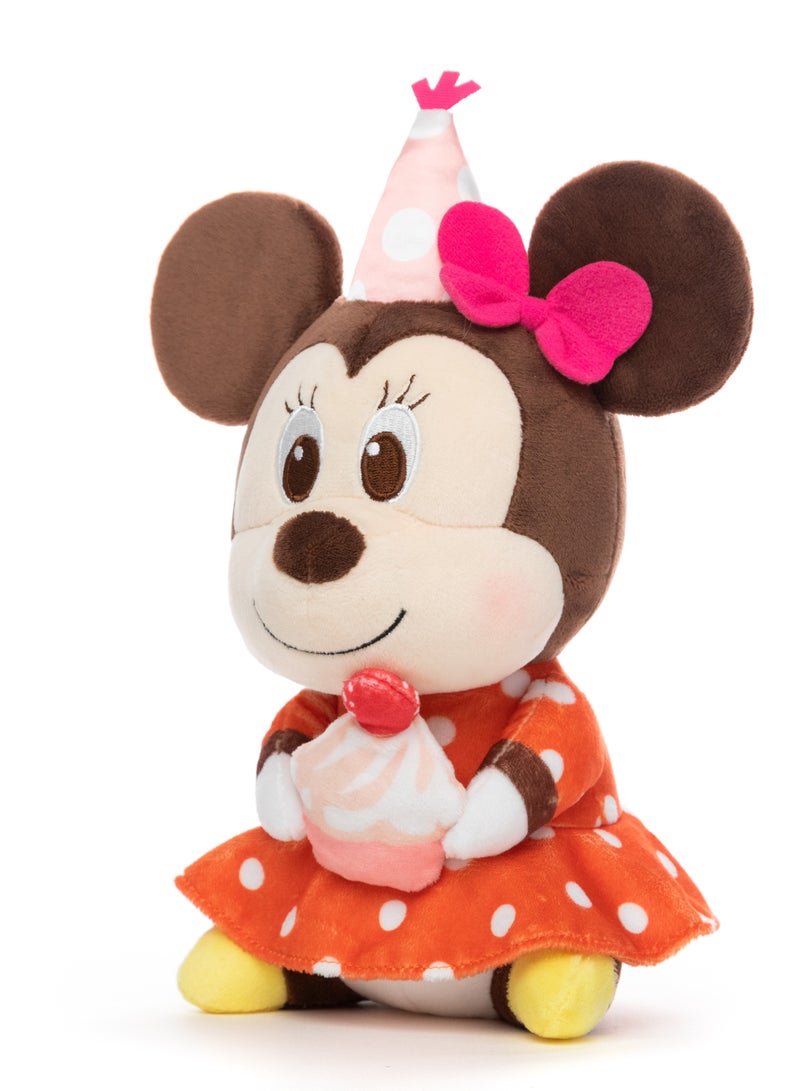 Disney مجموعة ديزني المحشوة ميني احتفال قلوب العشاق 12 بوصة | لعبة ناعمة | ميني ماوس - Image 3