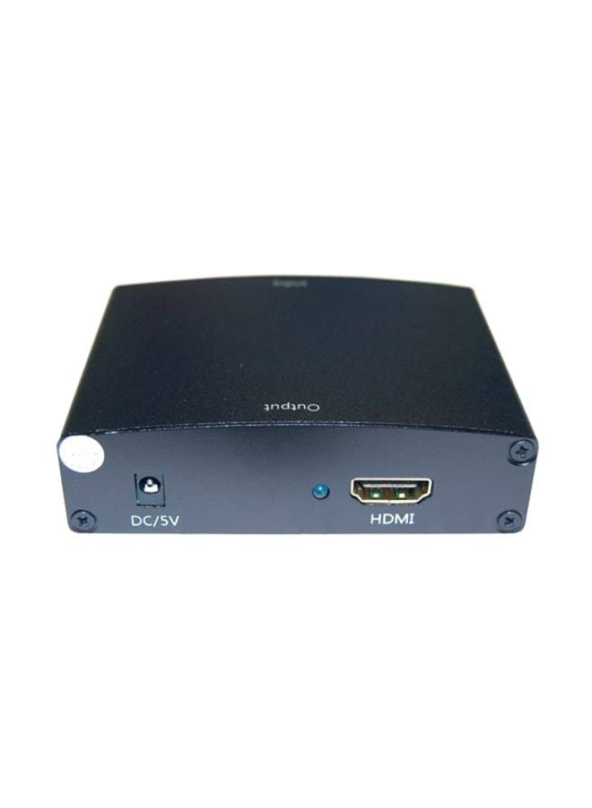 NIBEMINENT Component To HDMI Convertible Adapter Black  - Image 1