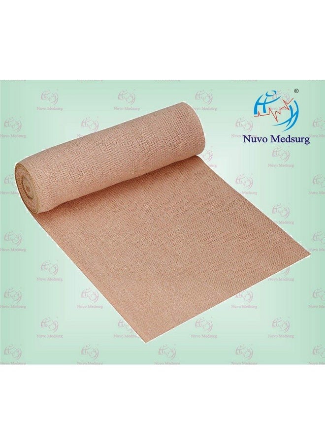 NUVO MEDSURG Soft Cotton Pain Relief Crepe Bandage (15Cm X 4Mtr) - Pack Of 1  - Image 2