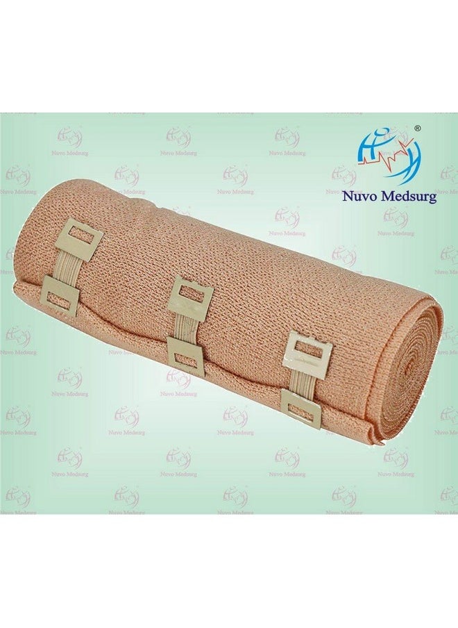 NUVO MEDSURG Soft Cotton Pain Relief Crepe Bandage (15Cm X 4Mtr) - Pack Of 1  - Image 3