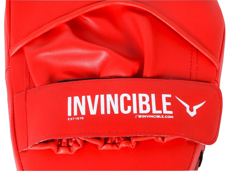 Invincible Classic Cardio Fitness Red Training Mitts - Image 5