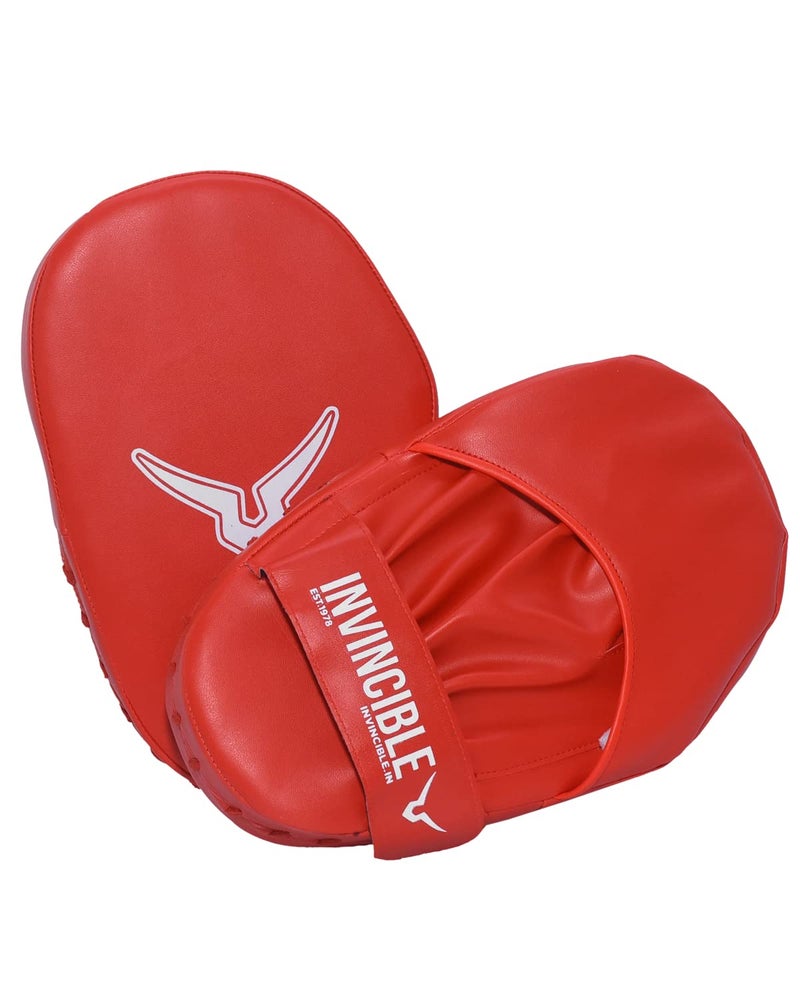 Invincible Classic Cardio Fitness Red Training Mitts - Image 4
