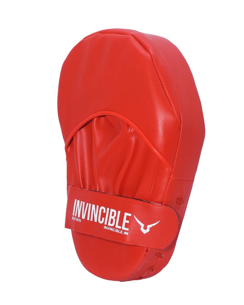 Invincible Classic Cardio Fitness Red Training Mitts - Image 3