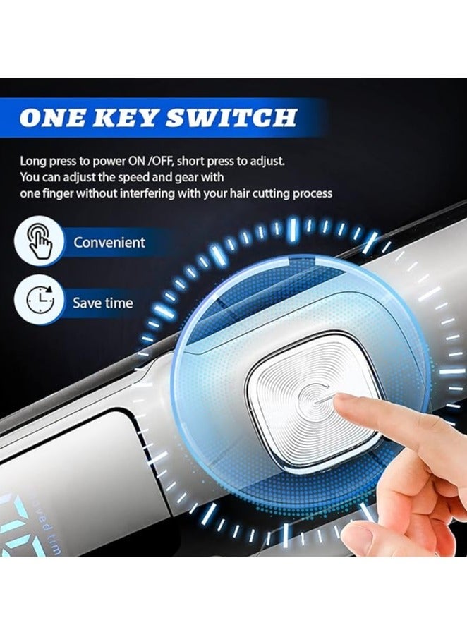 general Professional Hair Trimmer 11-in-1 Beard Trimmer & Hair Trimmer with Length Setting, Hair Trimmer, Rechargeable, LED Display, Gift for Face, Head, Body Hair Men - Image 3