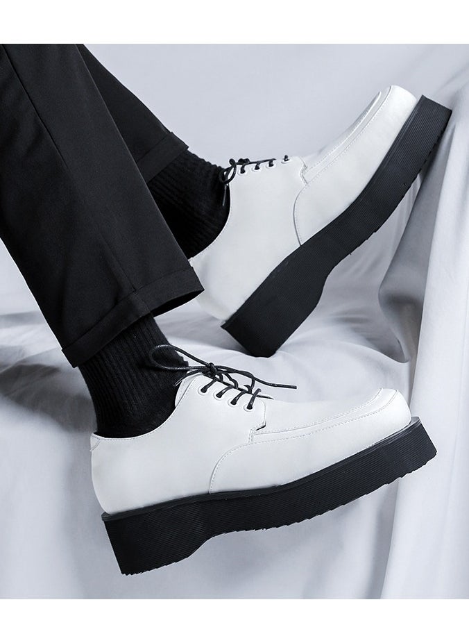 Warrior - Versatile Retro Casual Leather Shoes - Image 1