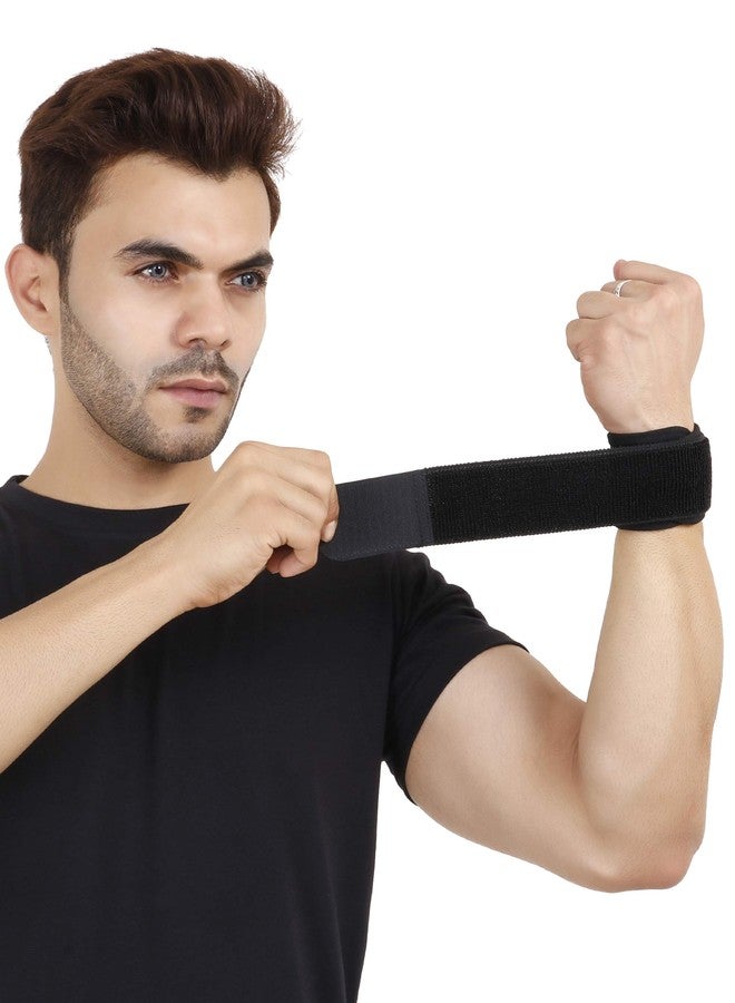NEVER LOSE Cotton Gym Wrist Support Wrap Band (1) - Image 1