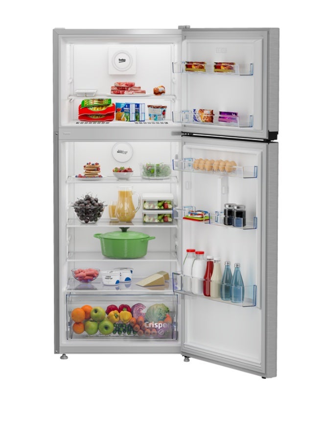 بيكو NoFrost Top Freezer Refrigerator , 390 Liter , Silver - RDNE420KD RDNE420KD Silver - Image 2