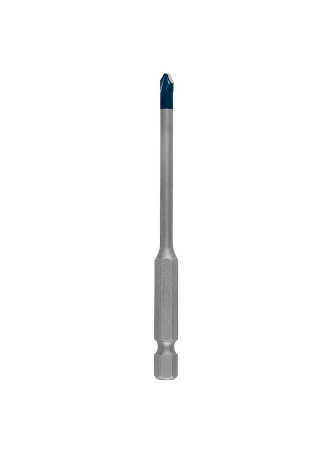 BOSCH Expert Hex-9 Hard Ceramic Drill Bit Silver and Blue 4 x 90mm JE2 608 900 588  - Image 1