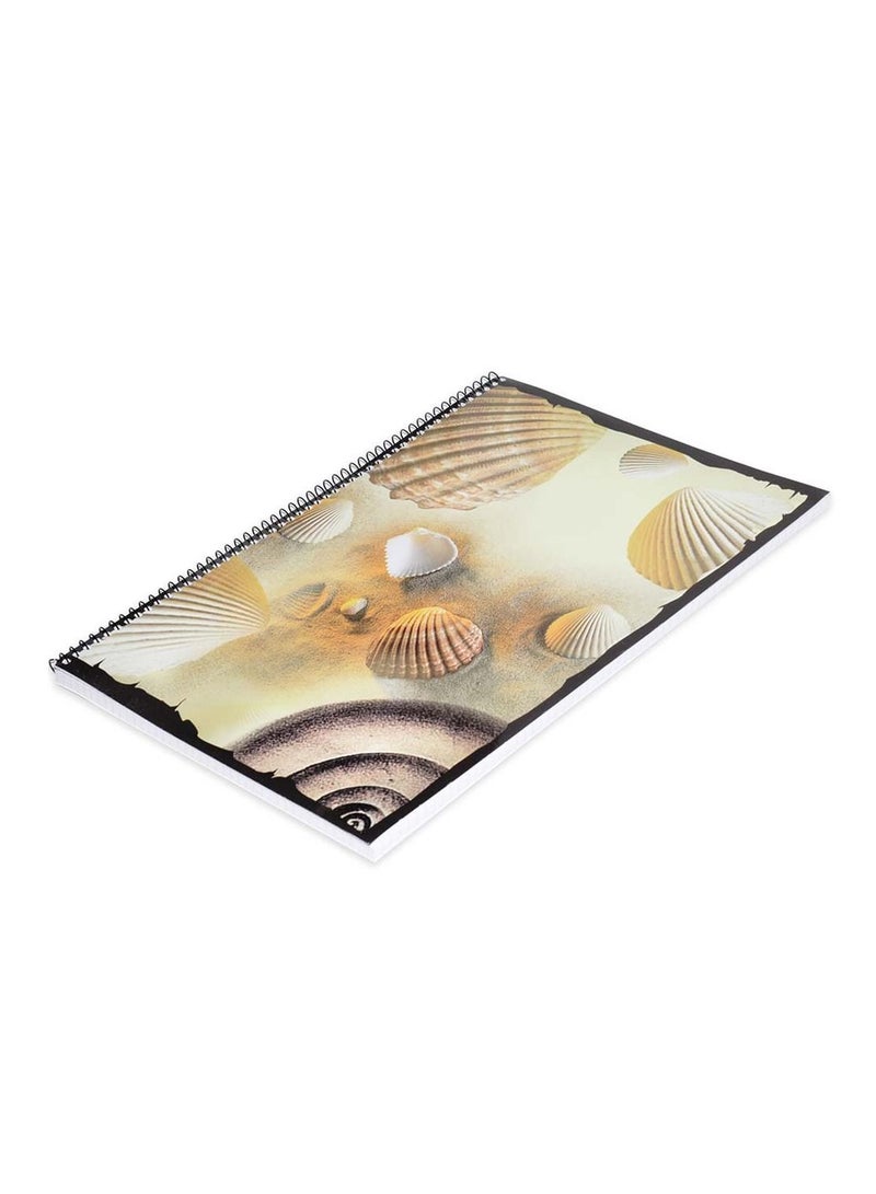 FIS 10-Piece FIS Spiral Notebook Soft Cover A4, 5mm Square, 80-Sheets - FSNB5A480SH1 - Image 3