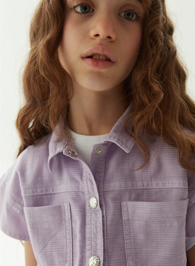 Tyess Girl Lilac Vest - Image 3