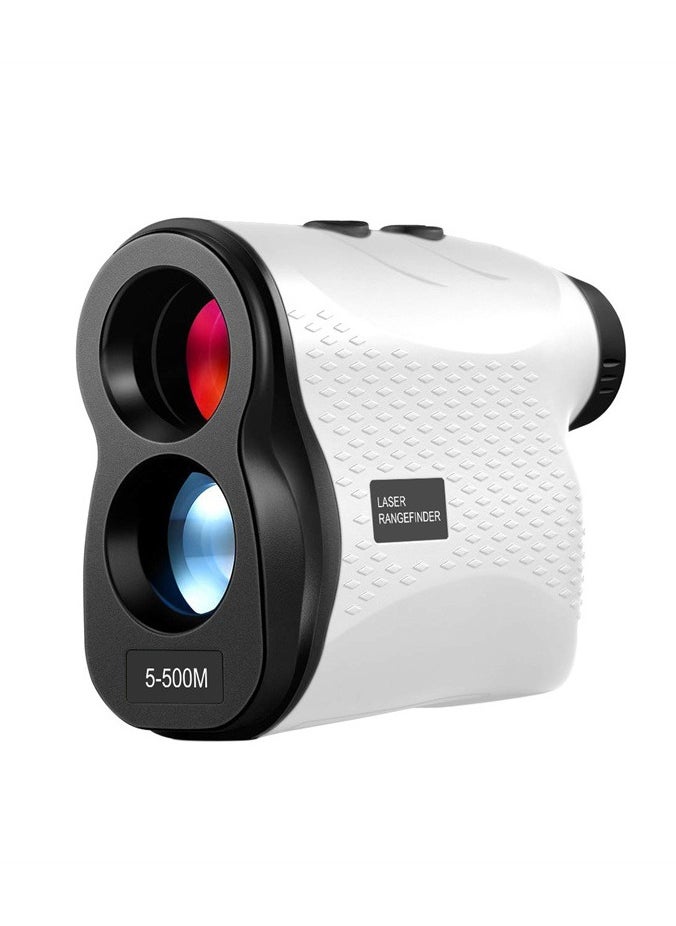 Generic Laser Rangefinder for Golf – Measure Distance 5-500 Yards with ±1 Yard Accuracy, Handheld Outdoor Telescope, Fast Focus, Ergonomic Rubber Design, Golf Laser Distance Meter  - Image 1