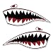 AK Wall Art Warhawk Shark Tiger Vinyl Sticker SELECT SIZE - Image 2