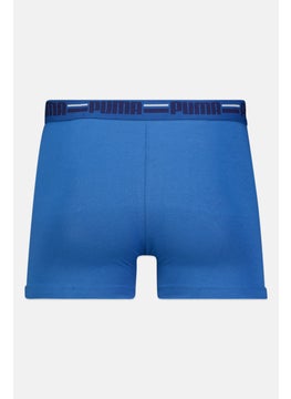 PUMA Men 3 Pack Boxers, Blue  - Image 4