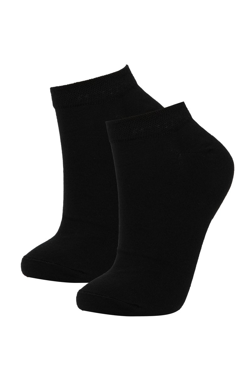 DeFacto Black Woman 2 piece Short Socks Casual - Image 1
