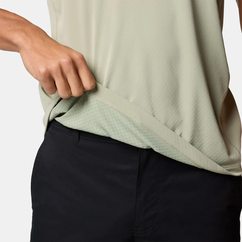 Columbia Green Men's Zero Rules Light Technical Hiking T-Shirt for Men | Best Price UAE