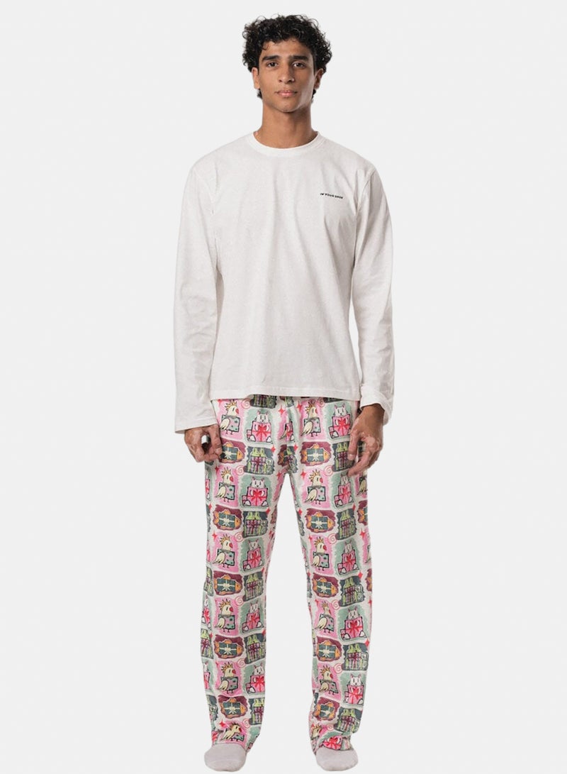In Your Shoe Gift Wrapped Fluffy Pyjama Pants - Image 5