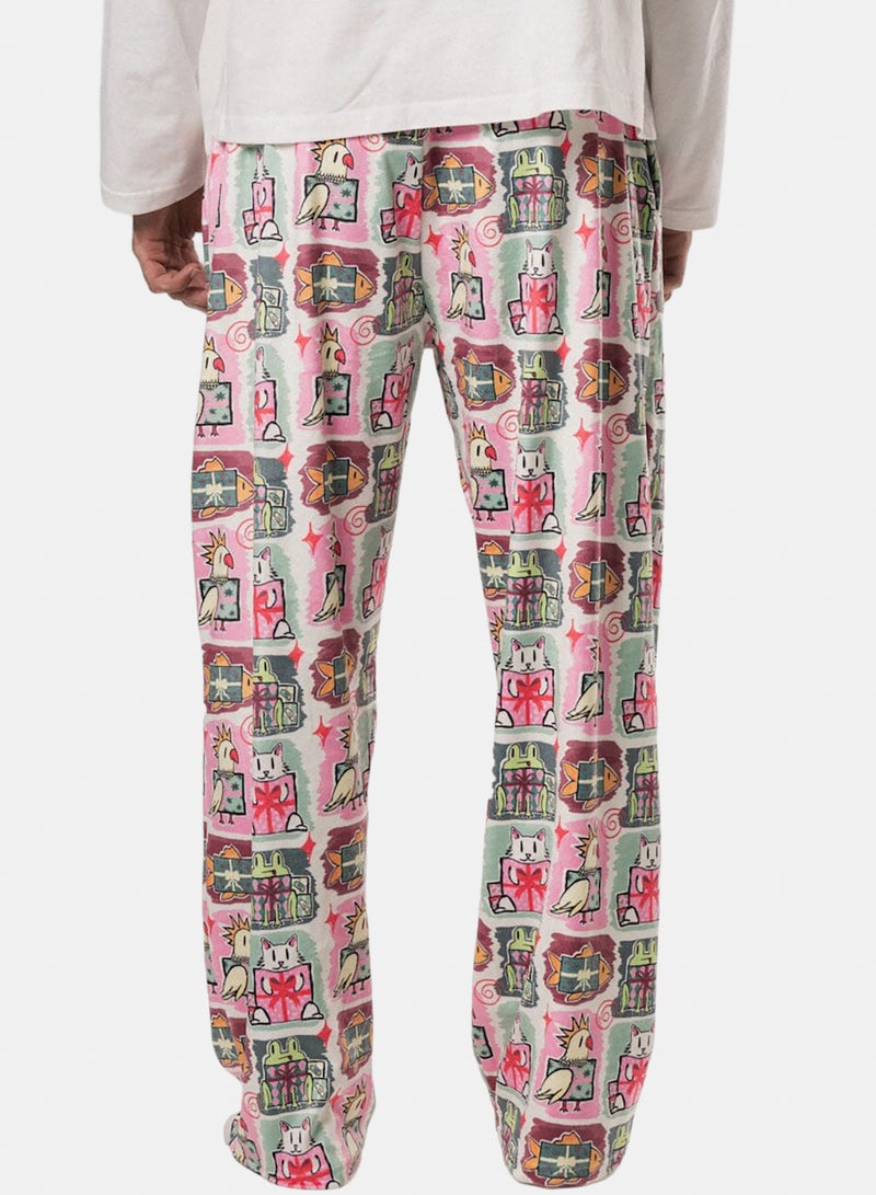 In Your Shoe Gift Wrapped Fluffy Pyjama Pants - Image 4