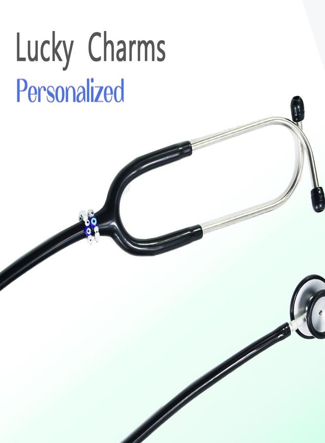 ESWEUOOM Stethoscope Charms, Good Luck Unique Stethoscope Id Name Tag for Doctor Nurse Student, Nursing Graduation Medical Workers Decorative Accessories, for Stethoscope, beads, No Gemstone - Image 5