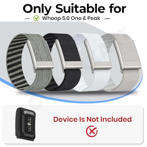Cocoonkart Sport Nylon Strap Breathable, Durable Strap Compatible with Whooop 5.0 One & Peak (Sky Blue) - Image 2